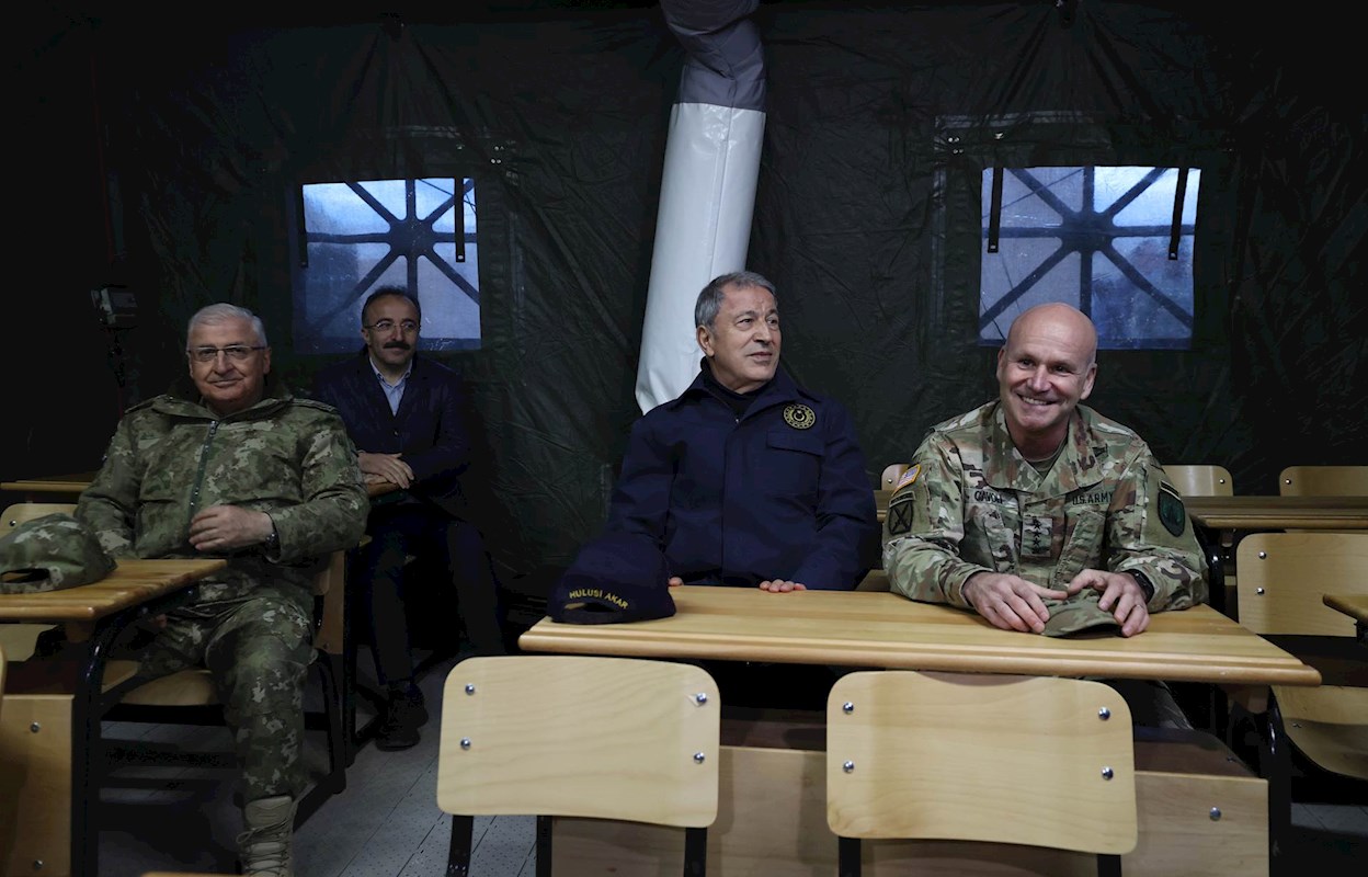 Antakya’da Kurulan NATO Çadır Kenti Törenle Açıldı