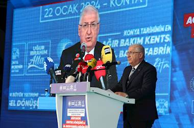 Millî Savunma Bakanı Yaşar Güler, Konya’da 56’ncı Fabrika Bakım Müdürlüğünün Temel Atma Törenine Katıldı