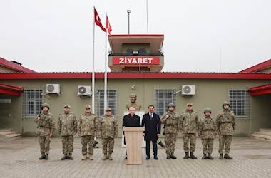 Millî Savunma Bakanı Yaşar Güler, Ziyaret Hudut Karakolu’nda İnceleme ve Denetlemelerde Bulundu