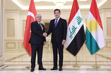 Millî Savunma Bakanı Yaşar Güler, Erbil’de IKBY Bölge Başkanı Neçirvan Barzani ile Görüşme Gerçekleştirdi