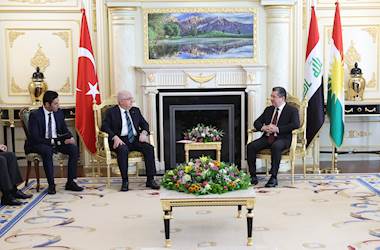 Millî Savunma Bakanı Yaşar Güler, IKBY Başbakanı Mesrur Barzani İle Görüşme Gerçekleştirdi
