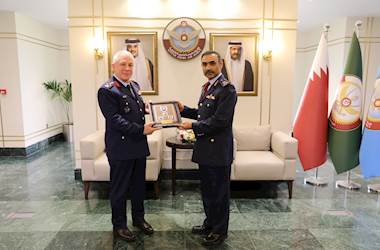 Hava Kuvvetleri Komutanı Orgeneral Ziya Cemal Kadıoğlu ve Beraberindeki Heyetin Katar Ziyareti	