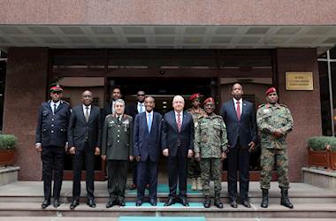 Millî Savunma Bakanı Yaşar Güler, Cibuti Savunma Bakanı Hassan Omar Mohamed Bourhan ile Bir Araya Geldi