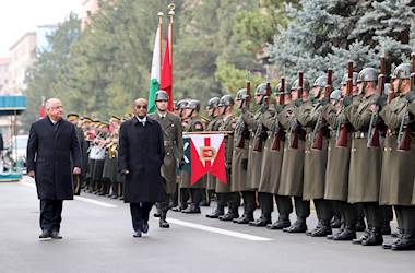 Millî Savunma Bakanı Yaşar Güler, Cibuti Savunma Bakanı Hassan Omar Mohamed Bourhan ile Bir Araya Geldi