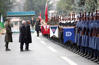 Millî Savunma Bakanı Yaşar Güler, Cibuti Savunma Bakanı Hassan Omar Mohamed Bourhan ile Bir Araya Geldi