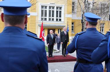 Millî Savunma Bakanı Yaşar Güler, Bosna Hersek Savunma Bakanı Zukan Helez İle Görüştü