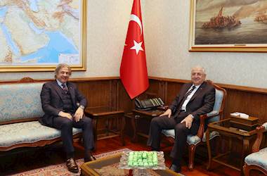 Millî Savunma Bakanı Yaşar Güler, Tunus Büyükelçisi Ahmet Misbah Demircan'ı Kabul Etti