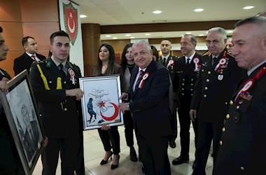 Atatürk’ün Kara Harp Okuluna Girişinin 125’inci Yıl Dönümü Törenle Kutlandı