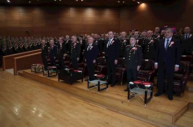 Atatürk’ün Kara Harp Okuluna Girişinin 125’inci Yıl Dönümü Törenle Kutlandı