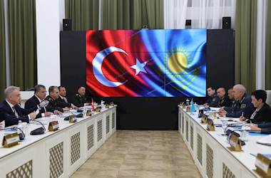 Millî Savunma Bakan Yardımcısı Bilal Durdalı ve Beraberindeki Heyet, Kazakistan'da Birçok Bakanla Görüşmeler Gerçekleştirdi