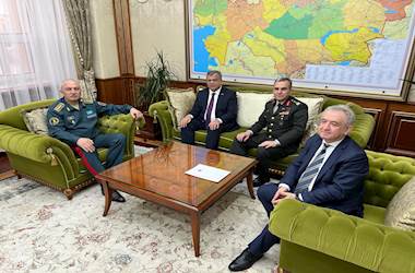 Millî Savunma Bakan Yardımcısı Bilal Durdalı ve Beraberindeki Heyet, Kazakistan'da Birçok Bakanla Görüşmeler Gerçekleştirdi