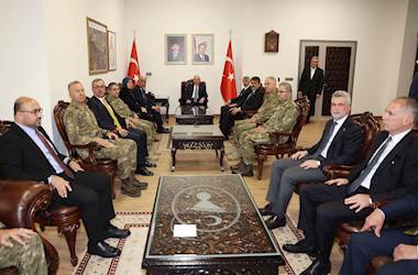 Millî Savunma Bakanı Yaşar Güler, Kahramanmaraş’a Gitti