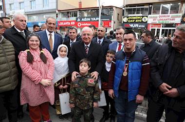 Millî Savunma Bakanı Yaşar Güler Memleketi Bayburt’u Ziyaret Etti