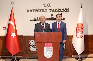 Millî Savunma Bakanı Yaşar Güler Memleketi Bayburt’u Ziyaret Etti