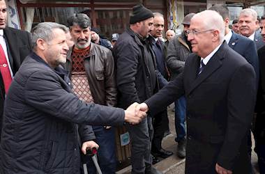Millî Savunma Bakanı Yaşar Güler, Bayburt’un Demirözü ve Aydıntepe İlçelerini Ziyaret Etti