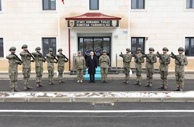 Millî Savunma Bakanı Yaşar Güler, Bayburt’ta 17’nci Komando Tugay Komutan Yardımcılığında İnceleme ve Denetlemelerde Bulundu