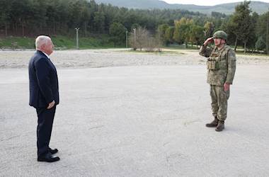 Millî Savunma Bakanı Yaşar Güler, Hatay’a Gitti