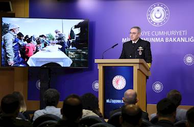 Millî Savunma Bakanlığında Haftalık Basın Bilgilendirme Toplantısı Gerçekleştirildi