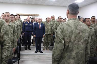 Cumhurbaşkanımız Sn. Recep Tayyip Erdoğan, Mehmetçiklerin Bayramını Kutladı