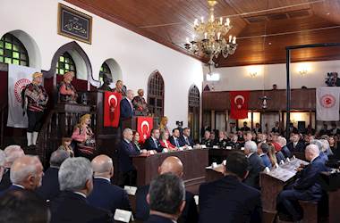 Millî Savunma Bakanı Yaşar Güler ve Beraberindeki TSK Komuta Kademesi, Birinci TBMM’de Düzenlenen Törene Katıldı