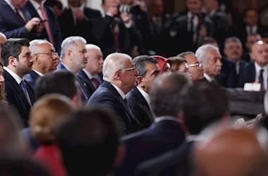 Millî Savunma Bakanı Yaşar Güler ve Beraberindeki TSK Komuta Kademesi, Birinci TBMM’de Düzenlenen Törene Katıldı