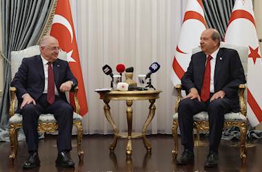 Millî Savunma Bakanı Yaşar Güler, KKTC Cumhurbaşkanı Sn. Ersin Tatar’ı Ziyaret Etti