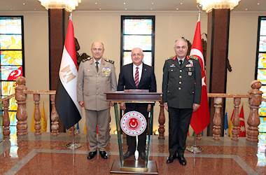 Millî Savunma Bakanı Yaşar Güler, Mısır Genelkurmay Başkanı Korgeneral Osama Askar’ı Kabul Etti