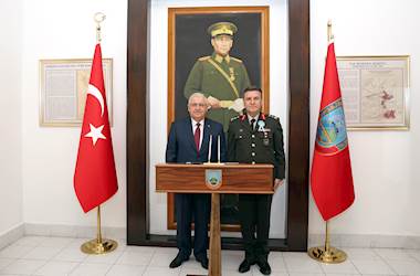 Millî Savunma Bakanı Yaşar Güler, Harita Genel Müdürlüğünü Ziyaret Etti
