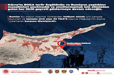 Gazimağusa Saldırısında Kaybettiğimiz Kıbrıs Türkü Kardeşlerimizi Rahmetle Anıyoruz