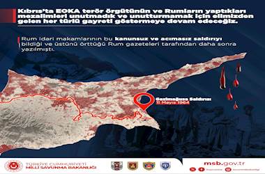 Gazimağusa Saldırısında Kaybettiğimiz Kıbrıs Türkü Kardeşlerimizi Rahmetle Anıyoruz