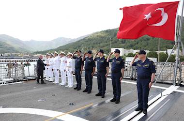Millî Savunma Bakanı Yaşar Güler ve Beraberindeki TSK Komuta Kademesi, DENİZKURDU-II/24 Tatbikatı’nın Seçkin Gözlemci Günü Faaliyetlerine Katıldı