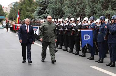 Millî Savunma Bakanı Yaşar Güler, Ankara'ya Ziyaret Gerçekleştiren Ukrayna Savunma Bakanı Rüstem Umerov'u Askerî Törenle Karşıladı