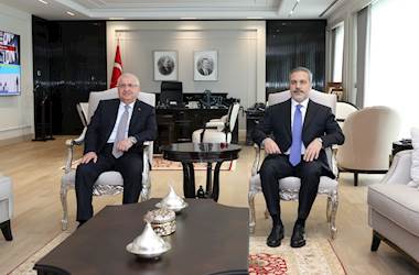 Millî Savunma Bakanı Yaşar Güler, Dışişleri Bakanı Hakan Fidan ile Bir Araya Geldi