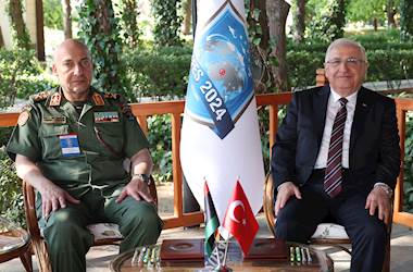 Millî Savunma Bakanı Yaşar Güler, Libya Genelkurmay Başkanı Orgeneral Muhammed Ali Al-Haddad’ı Kabul Etti