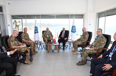 Millî Savunma Bakanı Yaşar Güler, İtalya Genelkurmay Başkanı Oramiral Cavo Dragone’yi Kabul Etti