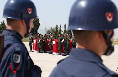 Kayseri'de Şehit Verdiğimiz Kahraman Pilotlarımız, Törenle Son Yolculuklarına Uğurlandı
