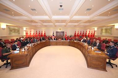 Millî Savunma Bakanı Yaşar Güler, Malezya Savunma Bakanı Mohamed Khaled Bin Nordin ile Bir Araya Geldi