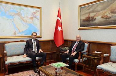 Millî Savunma Bakanı Yaşar Güler ile Enerji ve Tabii Kaynaklar Bakanı Alparslan Bayraktar Bir Araya Geldi