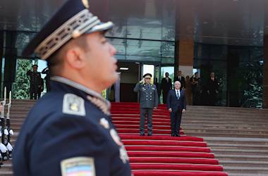 Millî Savunma Bakanı Yaşar Güler, Özbekistan Savunma Bakanı Korgeneral Bahadır Kurbanov ile Bir Araya Geldi
