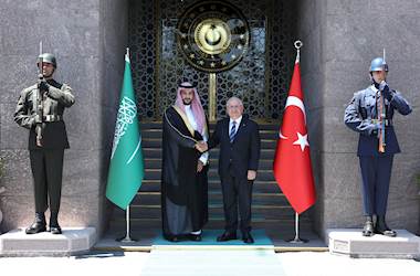 Millî Savunma Bakanı Yaşar Güler, Suudi Arabistan Savunma Bakanı Halid Bin Selman El-Suud ile Bir Araya Geldi