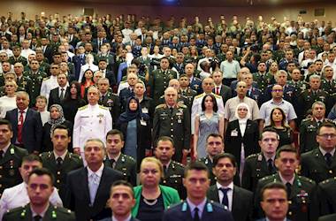 15 Temmuz Demokrasi ve Millî Birlik Günü Dolayısıyla Millî Savunma Bakanlığında Tören Düzenlendi