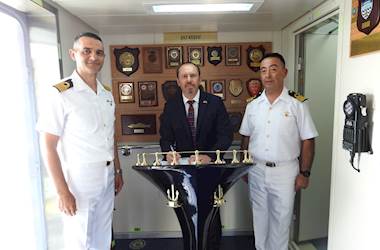 Within MCM Task Group TCG YÜZBAŞI GÜNGÖR DURMUŞ and TCG AKÇAY Conducts Port Visit
