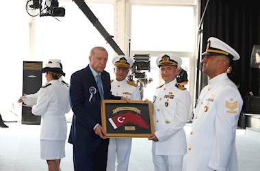Cumhurbaşkanımız Sn. Recep Tayyip Erdoğan, Aksaz Tersanesi Komutanlığı Açılış ve Deniz Platformları Teslim Töreni’ne Katıldı 