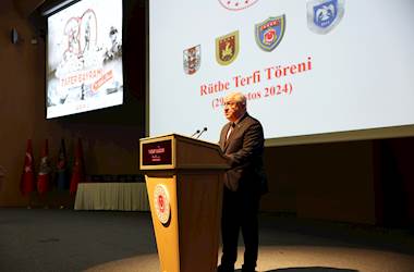 Bir Üst Rütbeye Terfi Eden Türk Silahlı Kuvvetleri Personeli İçin Rütbe Terfi Töreni Düzenlendi