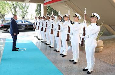 Cumhurbaşkanımız Sayın Recep Tayyip Erdoğan, Tuzla'daki Milli Savunma Üniversitesi Deniz Harp Okulu Diploma Alma ve Sancak Devir Teslim Töreni'ne Katıldı