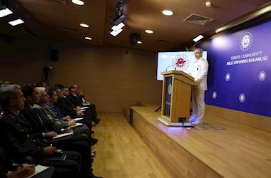 Millî Savunma Bakanlığında Haftalık Basın Bilgilendirme Toplantısı Gerçekleştirildi