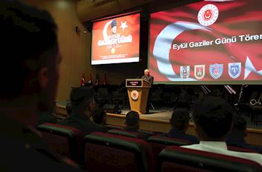 19 Eylül Gaziler Günü Dolayısıyla Millî Savunma Bakanlığında Tören Düzenlendi