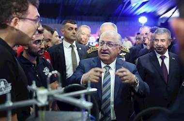 Millî Savunma Bakanı Yaşar Güler ve TSK Komuta Kademesi, Adana’da TEKNOFEST’i Ziyaret Etti