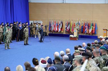 Millî Savunma Bakanı Yaşar Güler, Kosova Barış Gücü (KFOR) Komutanlığının Devir-Teslim Törenine Katıldı