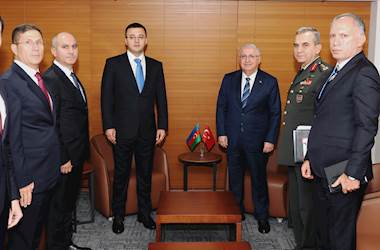 Millî Savunma Bakanı Yaşar Güler, Azerbaycan’ın Savunma Bakan Yardımcısı Aqil Gurbanov’u Kabul Etti